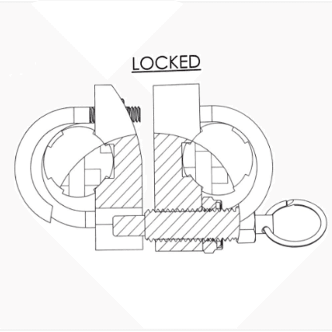 Box Elevator Lock - CAD Drawing 1