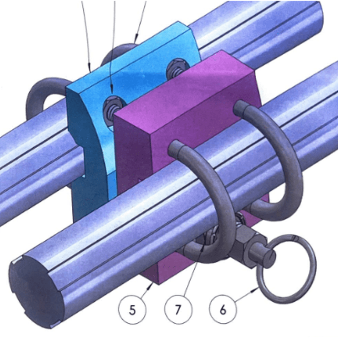 Box Elevator Lock - CAD Drawing 3