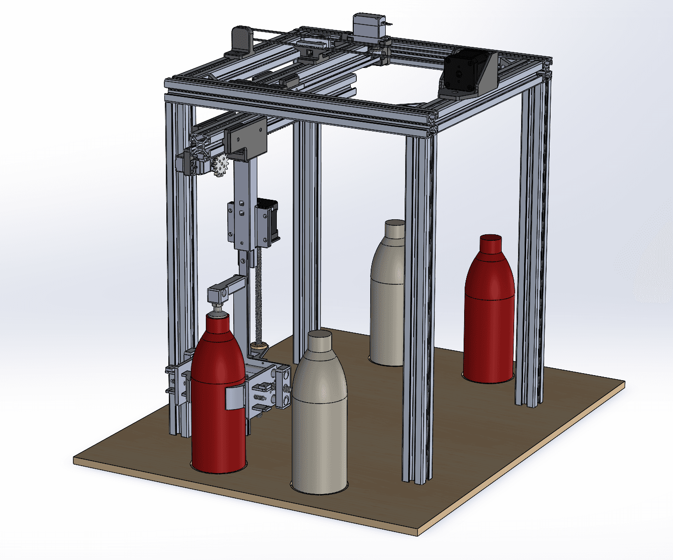 3-Axis Pick-and-Place Gantry - View 1