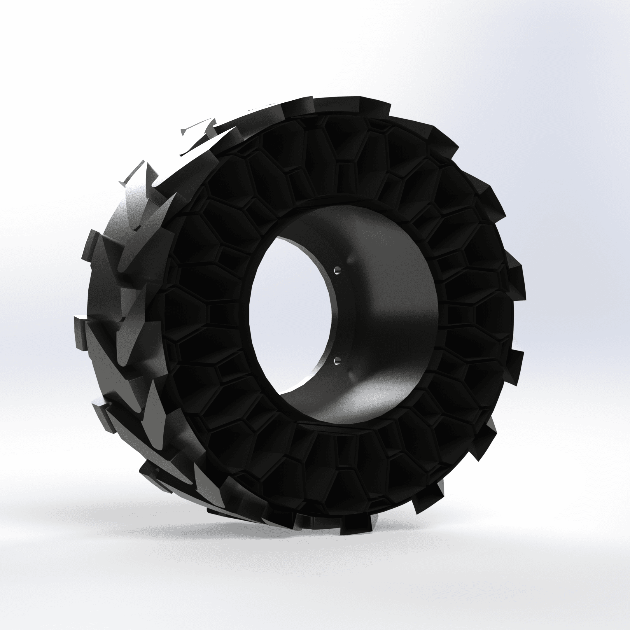 Wheel Test Jig - CAD View 2