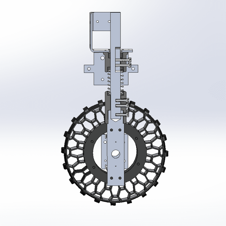 Wheel Test Jig - CAD View 2